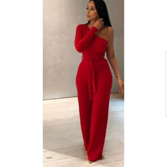 Pants - "Spicy" Red Jumpsuit NWOT